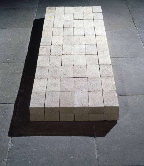 Carl Andre, Equivalent VIII 1966 Carl Andre/VAGA, New York and DACS, London 2002